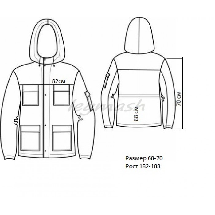 Куртка великого розміру 64-66,68-70 Куртка великого розміру 64-66,68-70