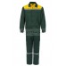 Костюм робочий модель Л-62 зелений з брюками  тканина Грета