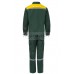 Костюм робочий модель Л-62 зелений з брюками  тканина Грета
