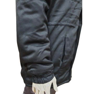 Куртка зимова подовжена Л-34 чорна