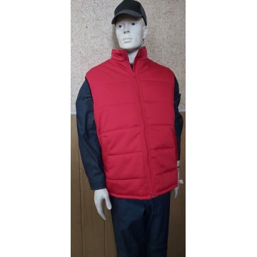 Жилет утеплений Комфорт червоний (розмір 48-50,52-54 M/L, L/XL)