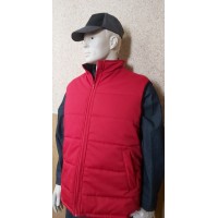 Жилет утеплений Комфорт червоний (розмір 48-50,52-54 M/L, L/XL)