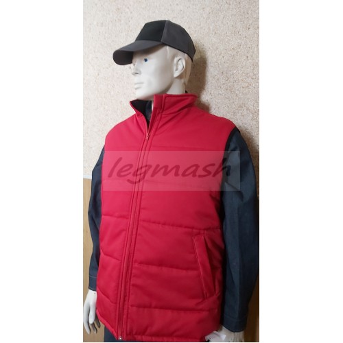 Жилет утеплений Комфорт червоний (розмір 48-50,52-54 M/L, L/XL) Жилет утеплений Комфорт червоний (розмір 48-50,52-54 M/L, L/XL)