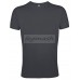 Футболка темно-серая 100% хлопок (s m l xl )