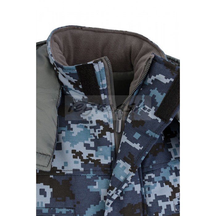 Куртка ОХОРОНА камуфляж синій піксель Куртка ОХОРОНА камуфляж синій піксель