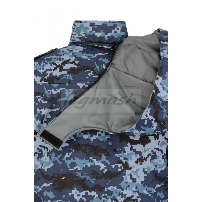Куртка ОХОРОНА камуфляж синій піксель Куртка ОХОРОНА камуфляж синій піксель